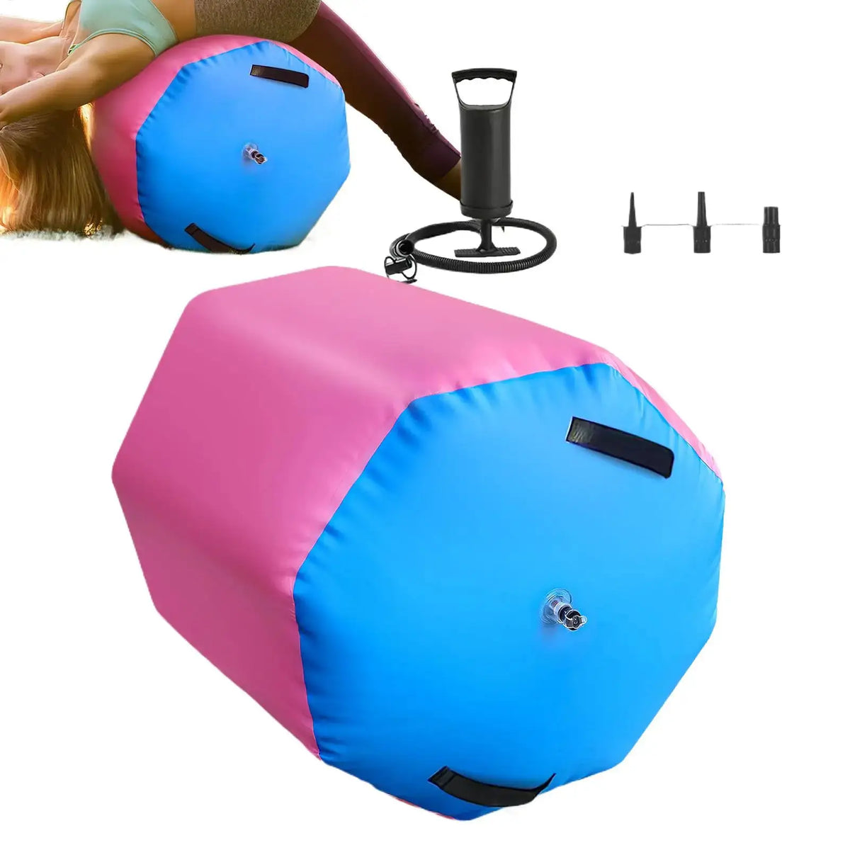 Air Roller Gymnastics Barrel | Inflatable | PriceLows™