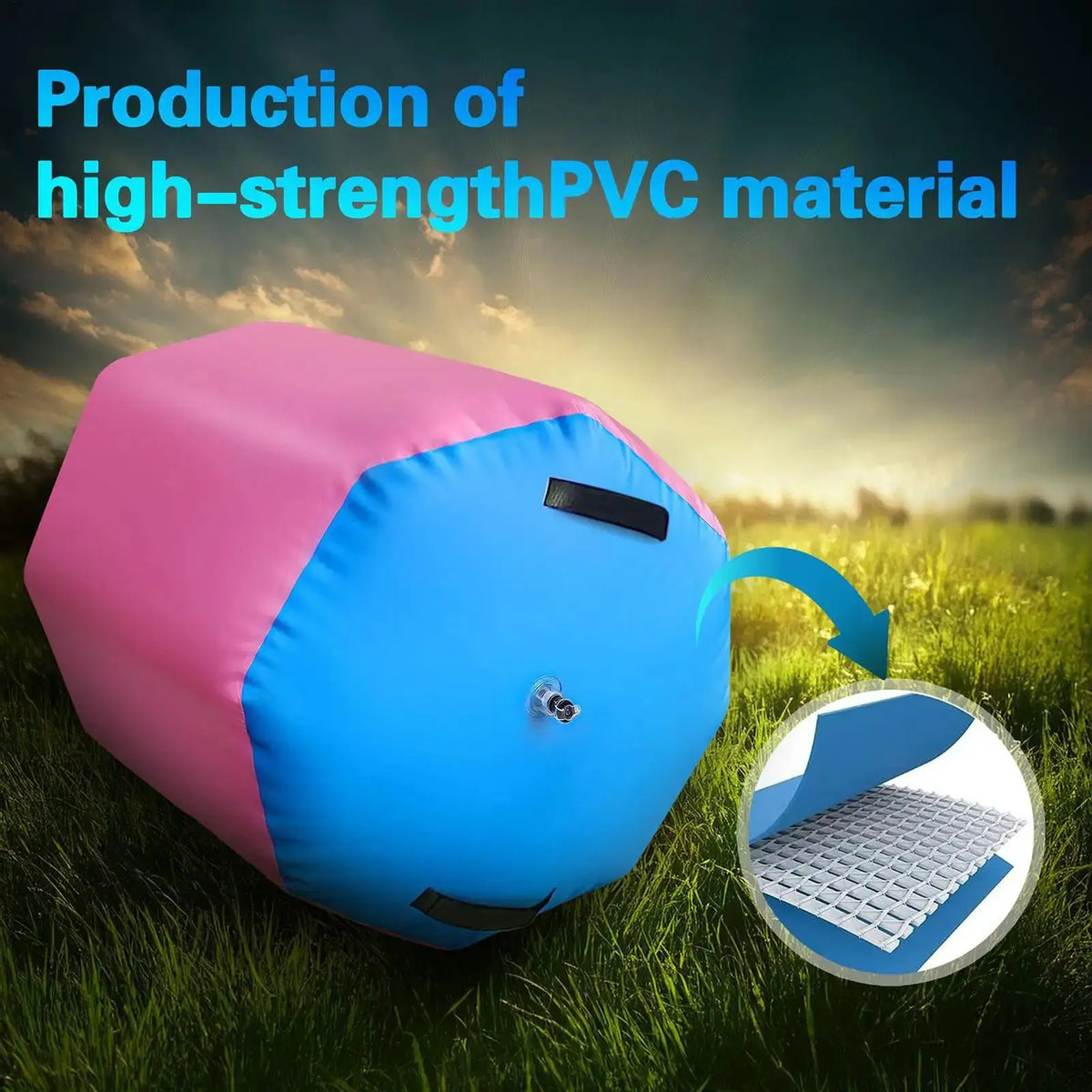 Air Roller Gymnastics Barrel | Inflatable | PriceLows™