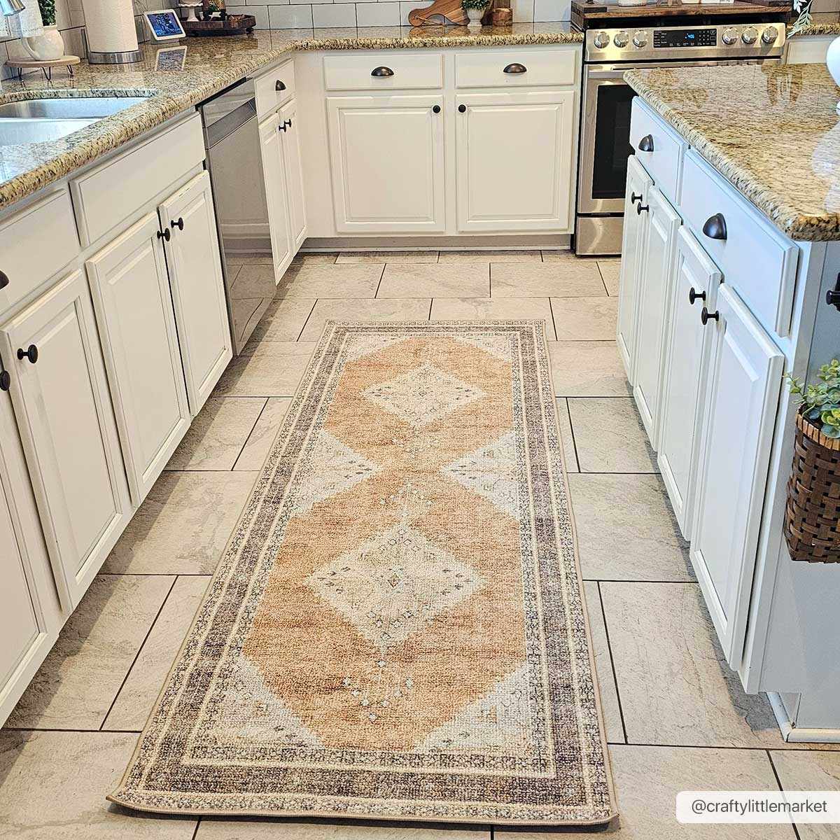 Albas Washable Area Rug from PriceLows™