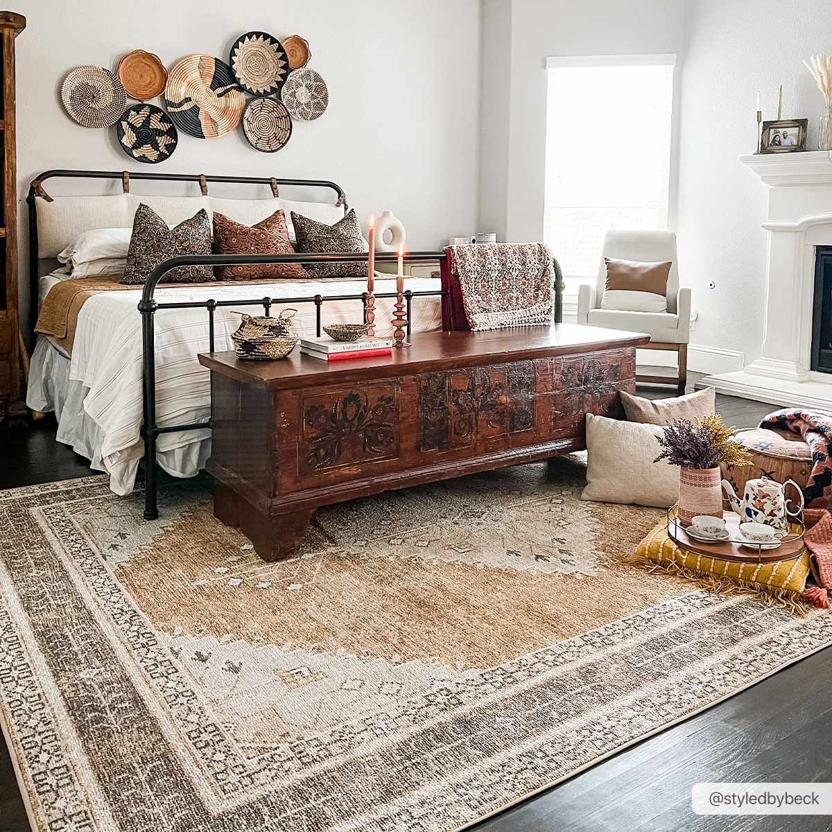 Albas Washable Area Rug from PriceLows™