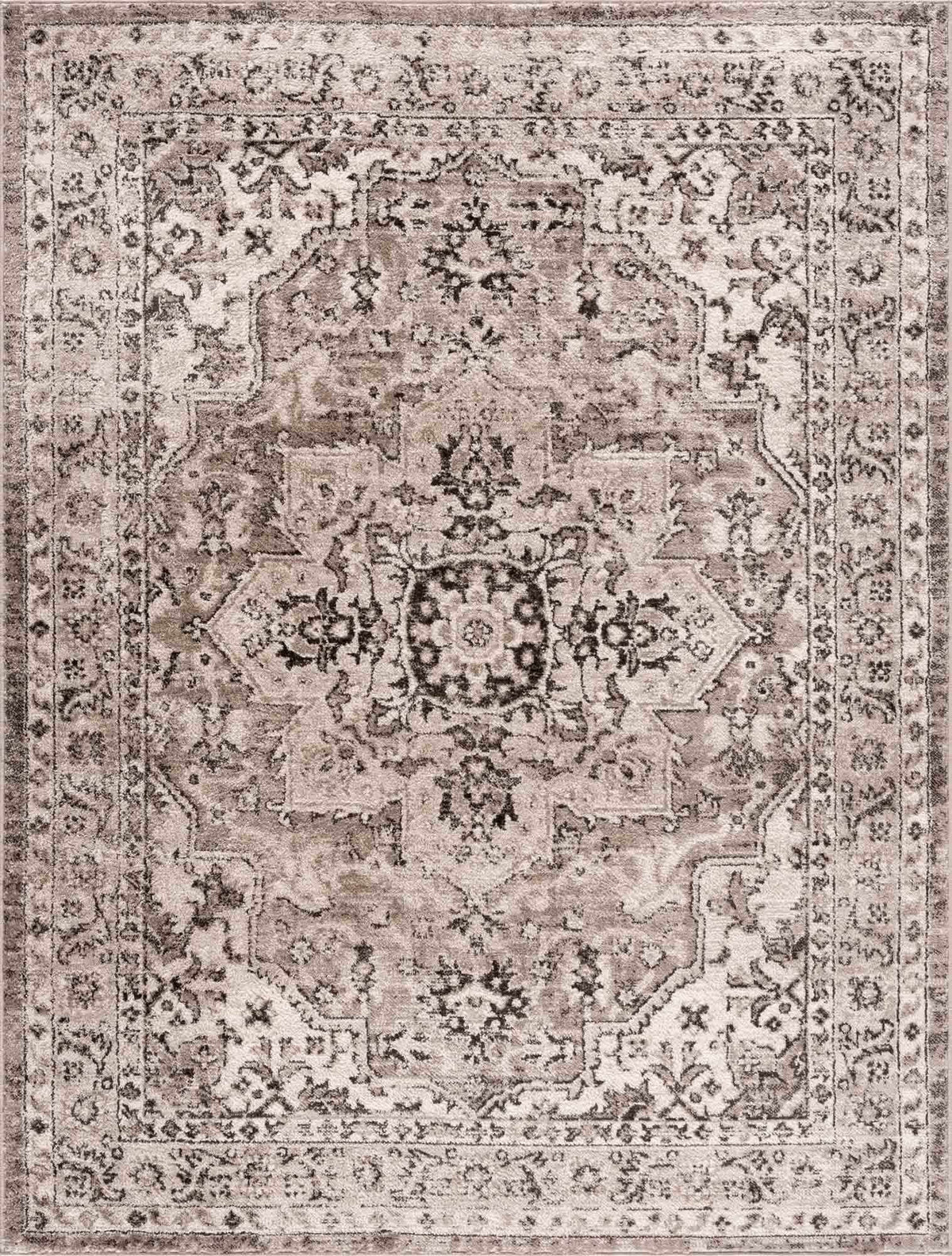 Albie Beige Area Rug from PriceLows™