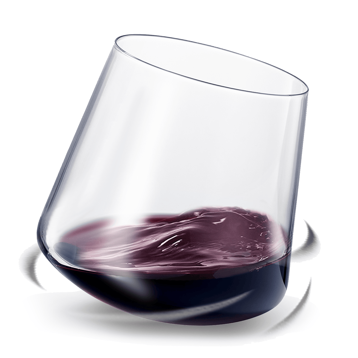 Classica Un-Spillable Stemless Wine Glassware, Single Set | 14.5 oz | Glass | Entertaining
