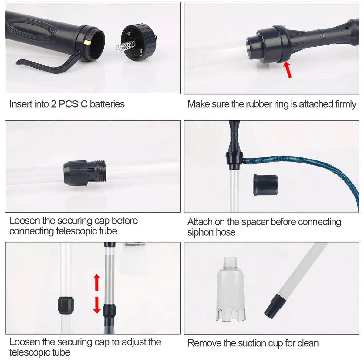 Aquarium Gravel Cleaner Siphon | 520 Lph | PriceLows™