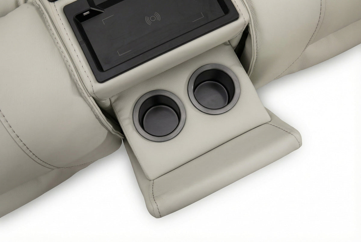 Power Reclining Sofa | Zero Gravity | Integrated Fridge
