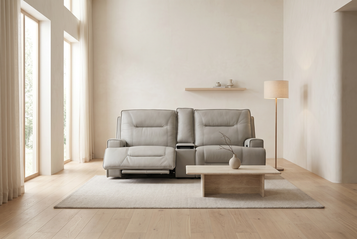 Power Reclining Sofa | Zero Gravity | Integrated Fridge