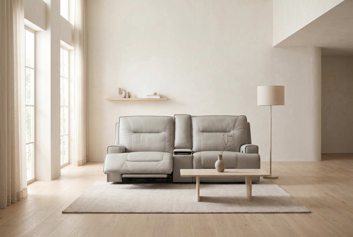 Power Reclining Sofa | Zero Gravity | Integrated Fridge