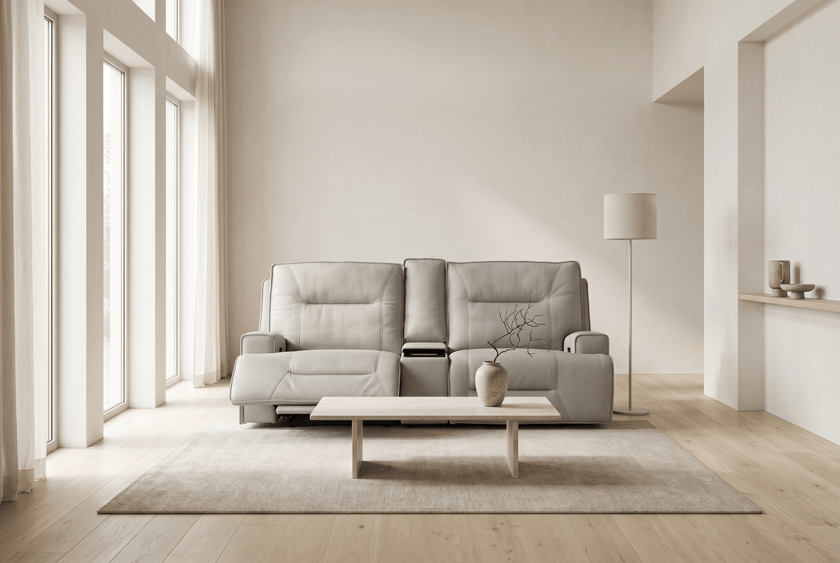Power Reclining Sofa | Zero Gravity | Integrated Fridge