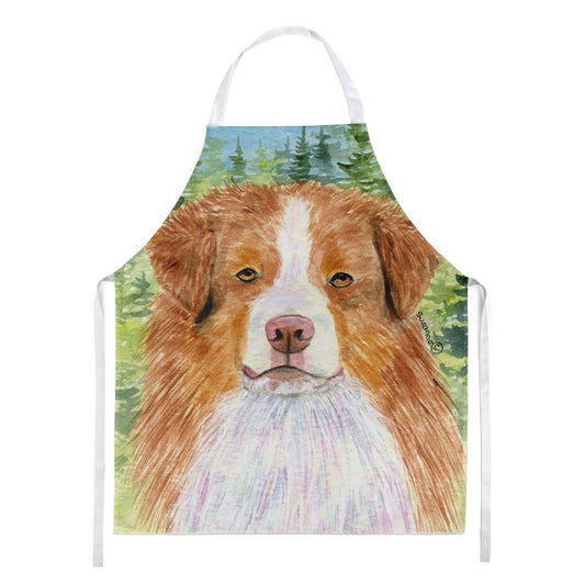 Kitchen Apron | Bib Style Unisex | 27"W x 30"H | Australian Shepherd (Style 5)