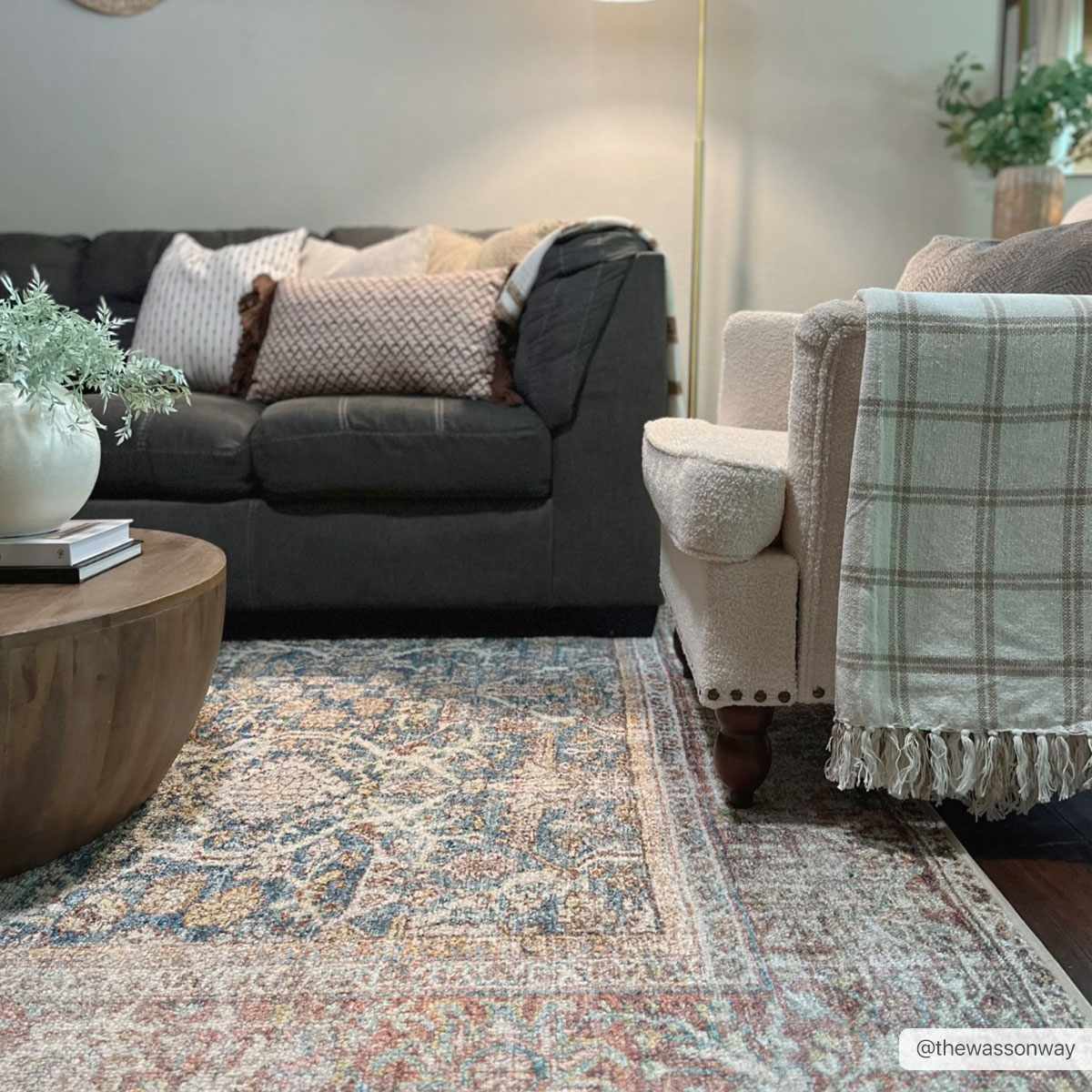 Avel Washable Area Rug from PriceLows™