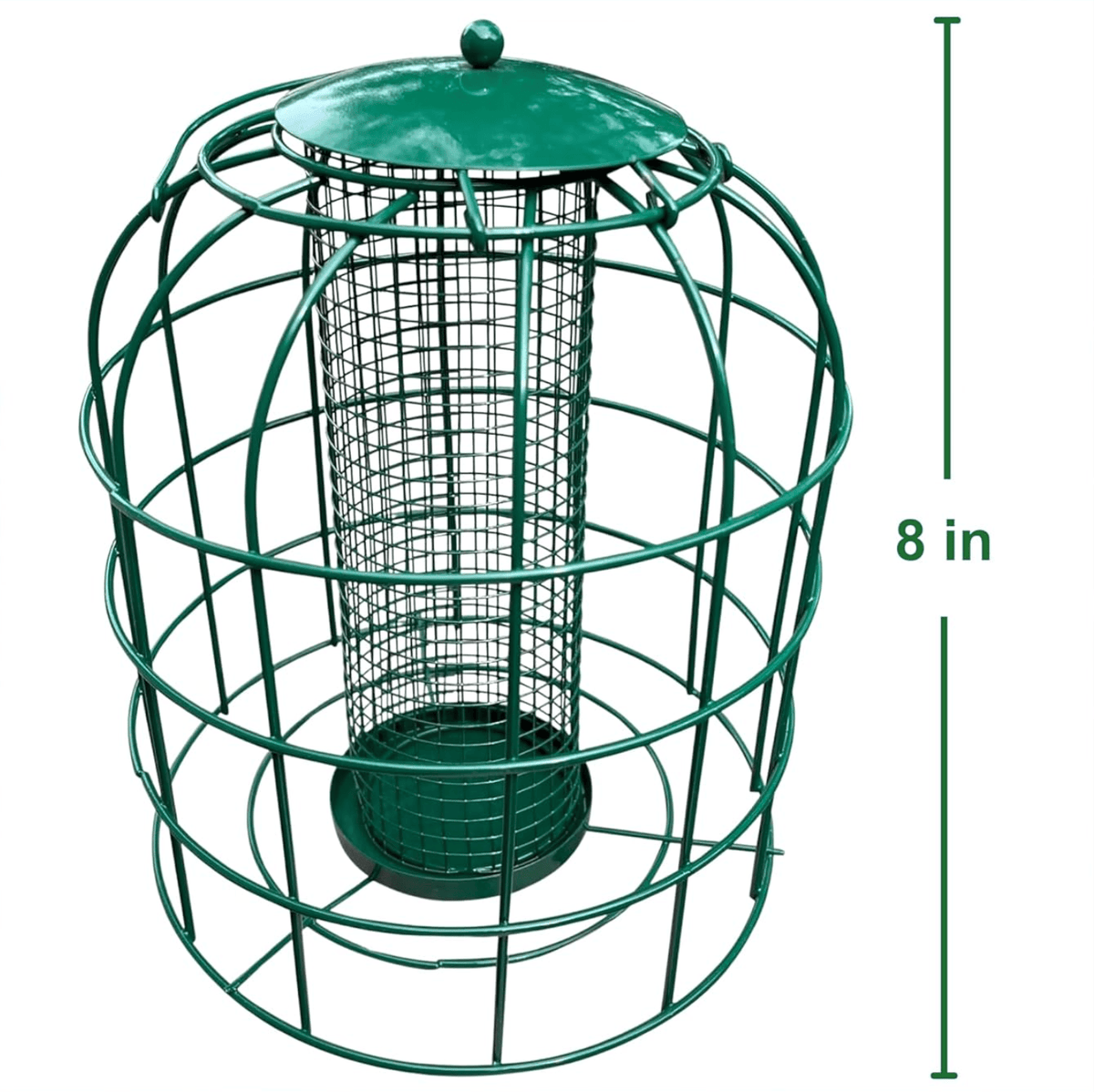 Bird Feeder | Mesh Tube Cage | Squirrel Proof | Weather Resistant