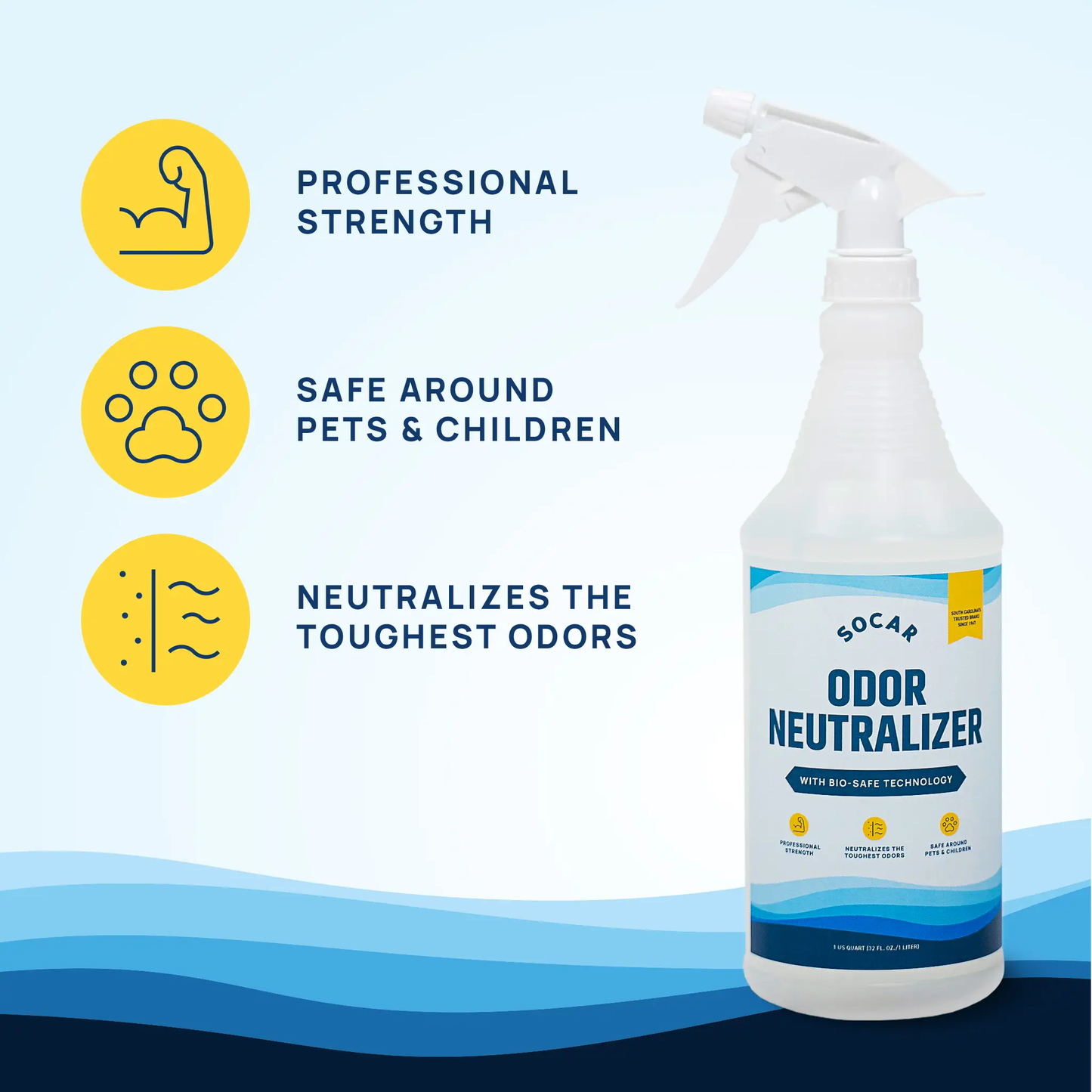 Socar Odor Neutralizer with Bio-Safe Technology from PriceLows™