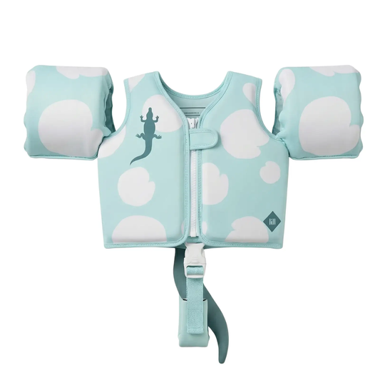 Floating Jackets with Sleeves for Pool or Beach | 1-3 Years | Crocodile from PriceLows™