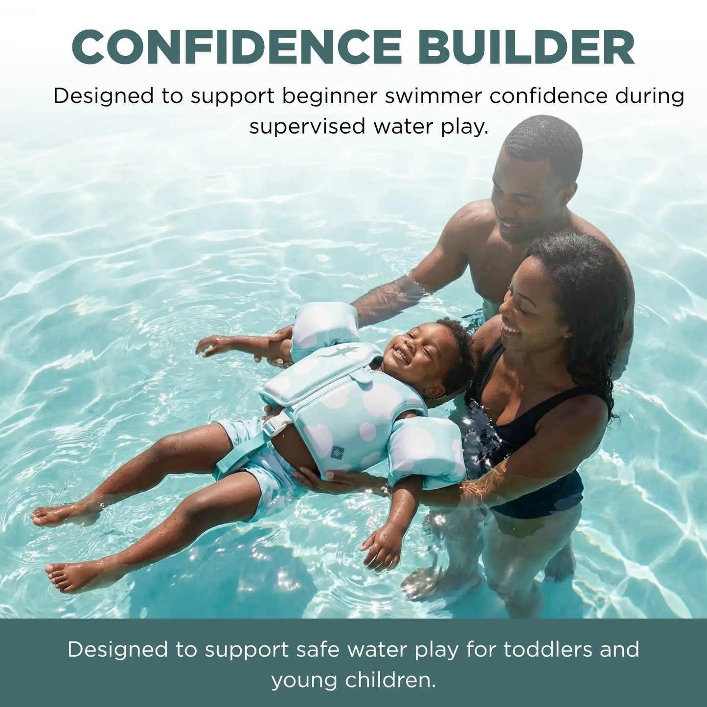 Floating Jackets with Sleeves for Pool or Beach | 1-3 Years | Crocodile from PriceLows™