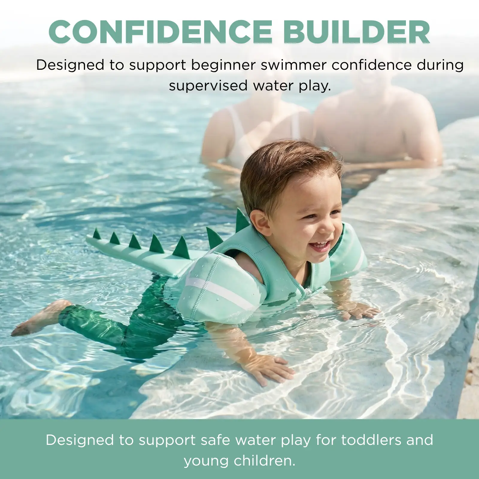 Floating Jackets with Sleeves for pool or Beach | 1-3 Years | Dinosaur from PriceLows™
