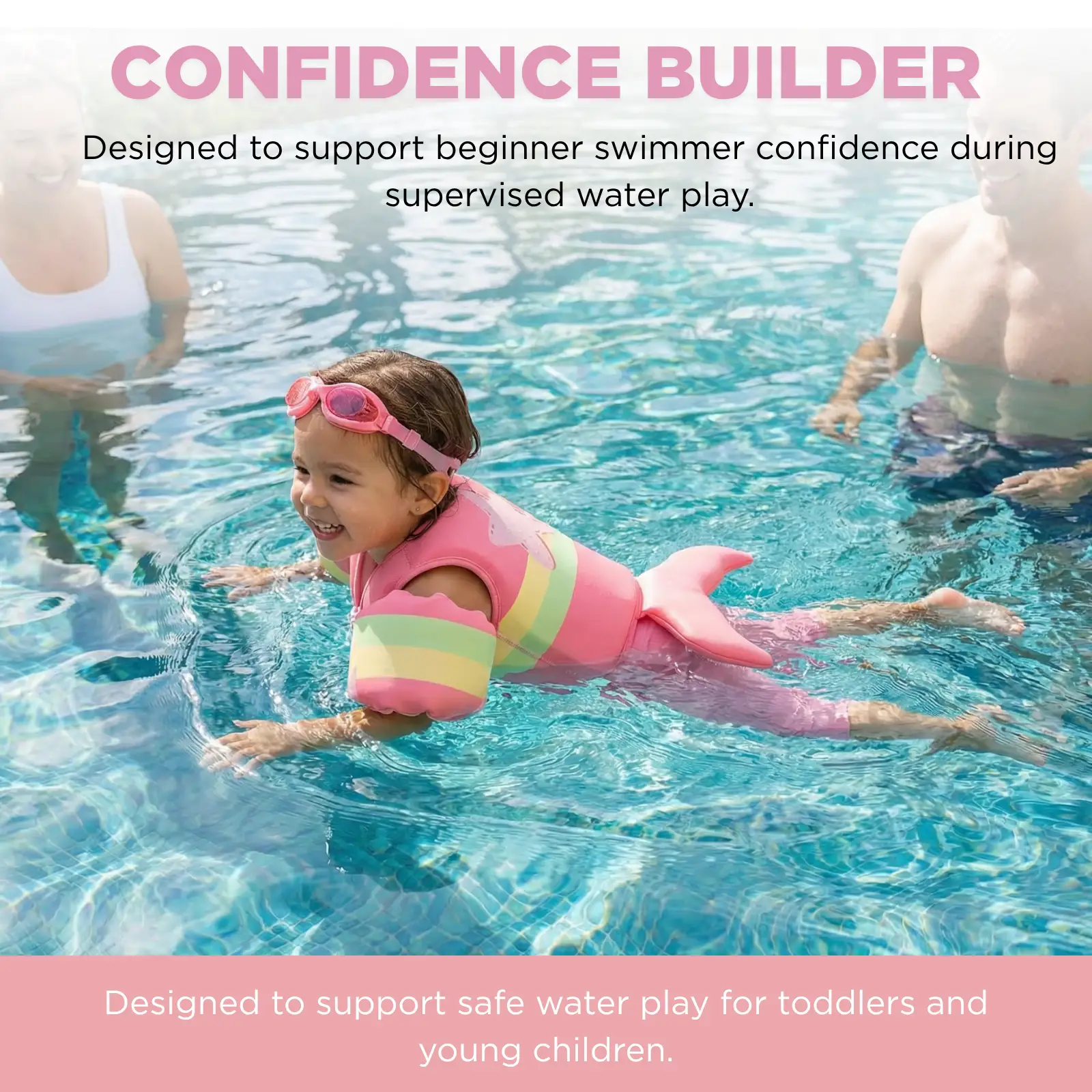 Floating Jackets with Sleeves for pool or Beach | 1-3 Years | Ocean Gems from PriceLows™