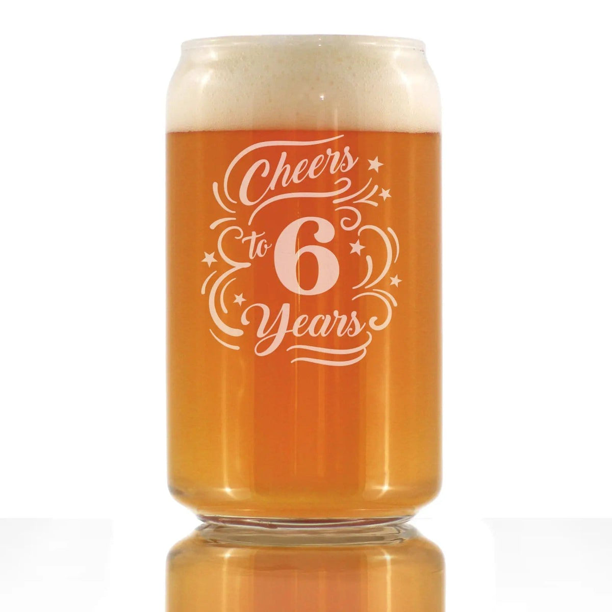 Etched Stemless Wine Glass | 11 oz | Dishwasher Safe | Cheers to Years - Anniversary Party Cups & Decor