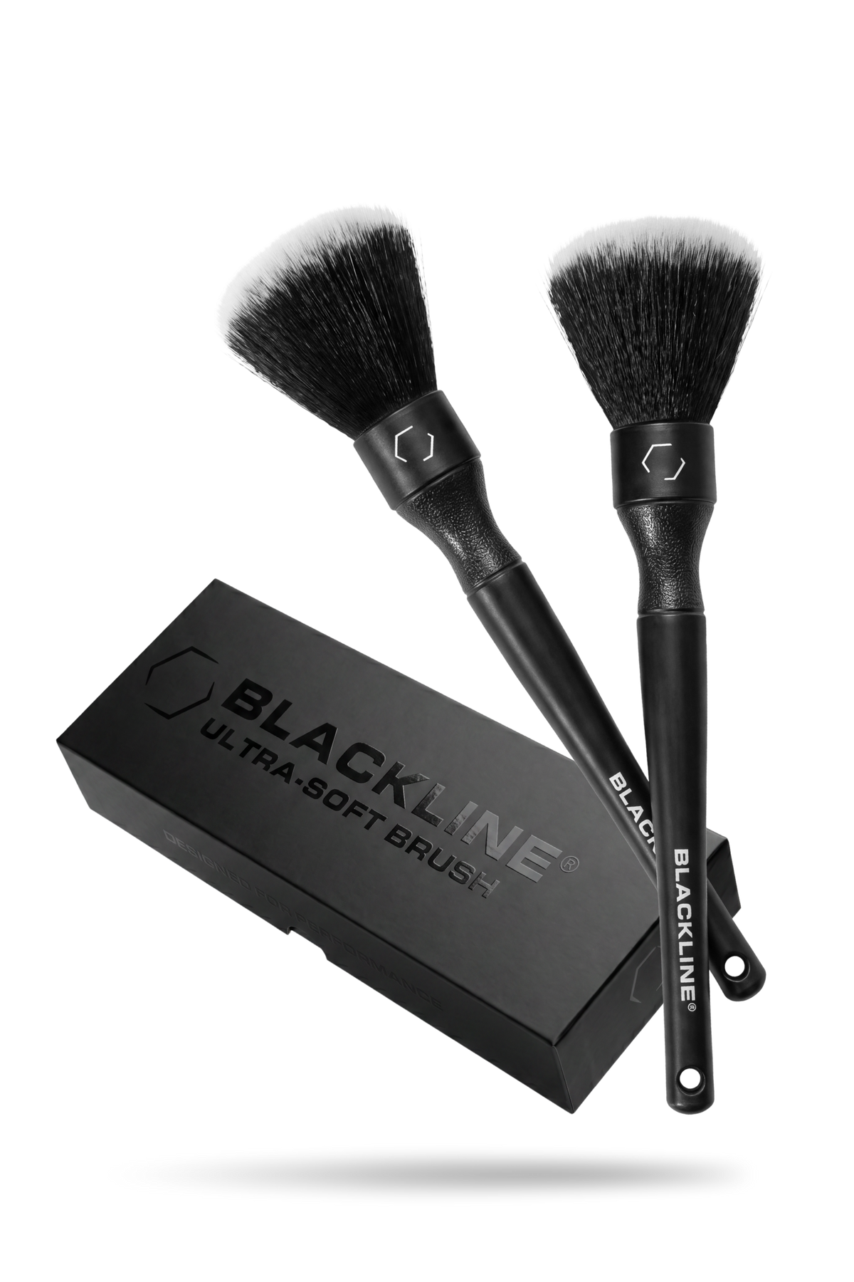 BLACKLINE Ultra-Soft Detail Brush Set | Feather Tip