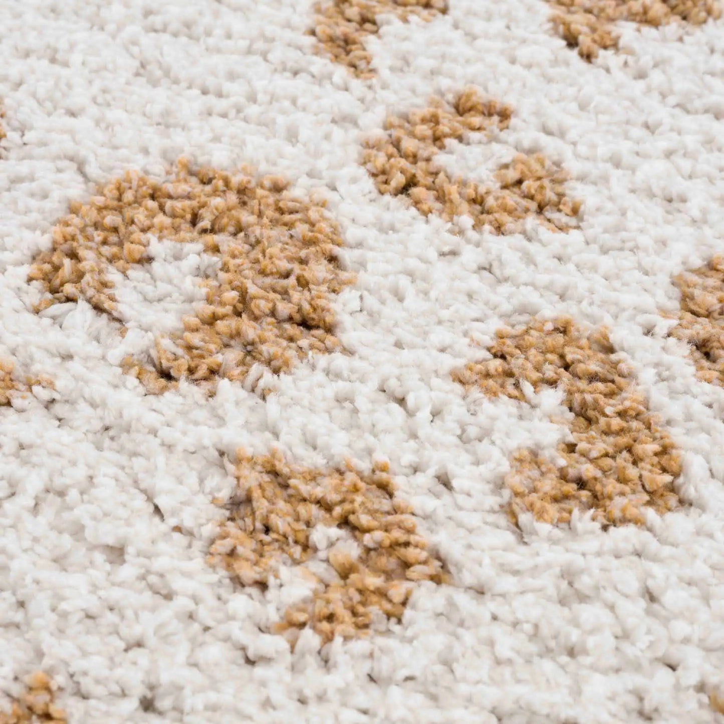 Altin Leopard Print White Area Rug from PriceLows™