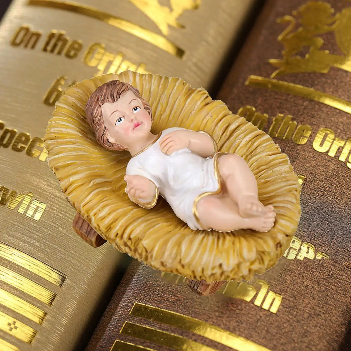 Baby Jesus Figurine | Resin Sculpture | PriceLows™