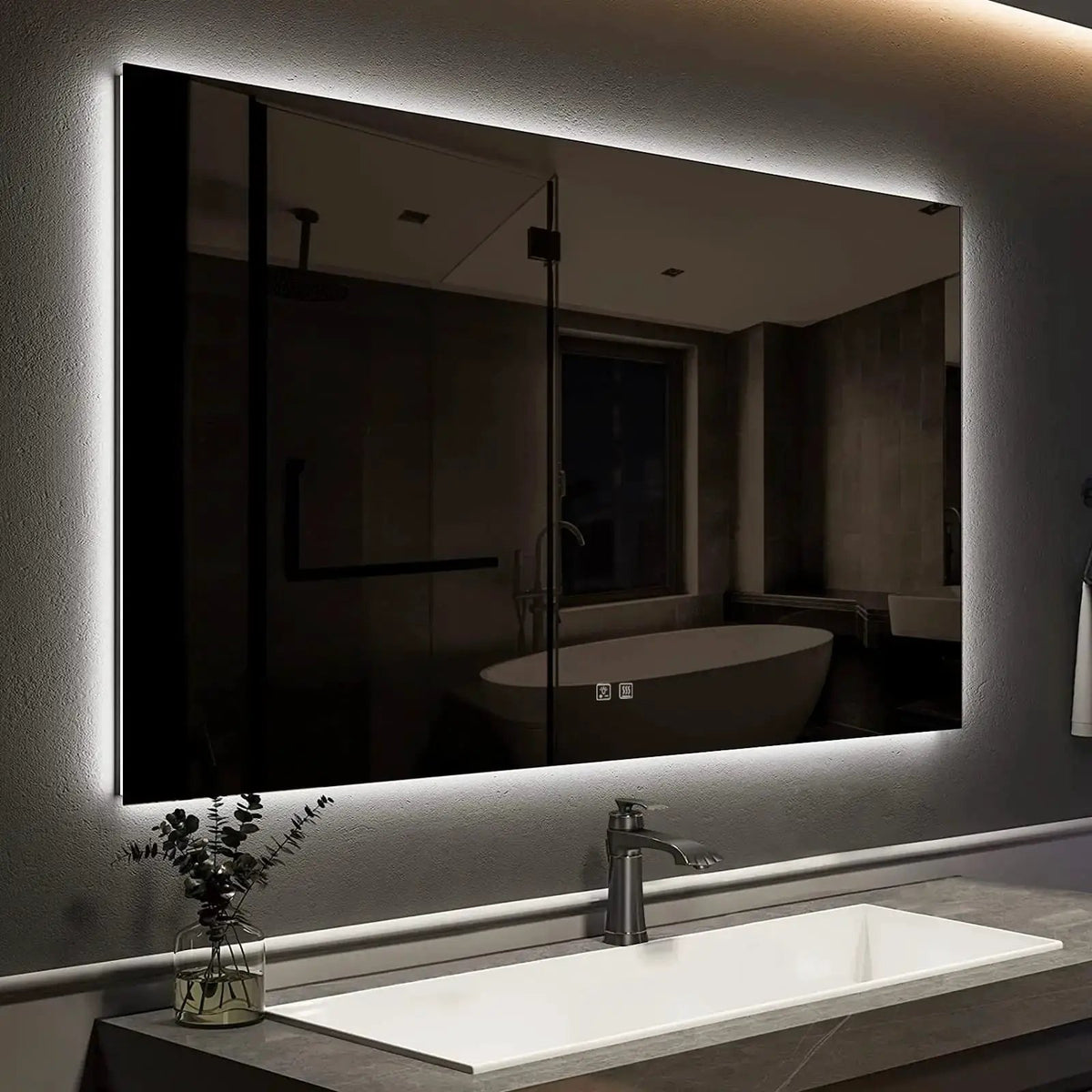 Standard Sleek Backlit LED Bathroom Mirror from PriceLows™
