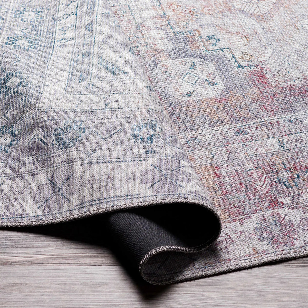 Baltinglass Brown Washable Area Rug from PriceLows™