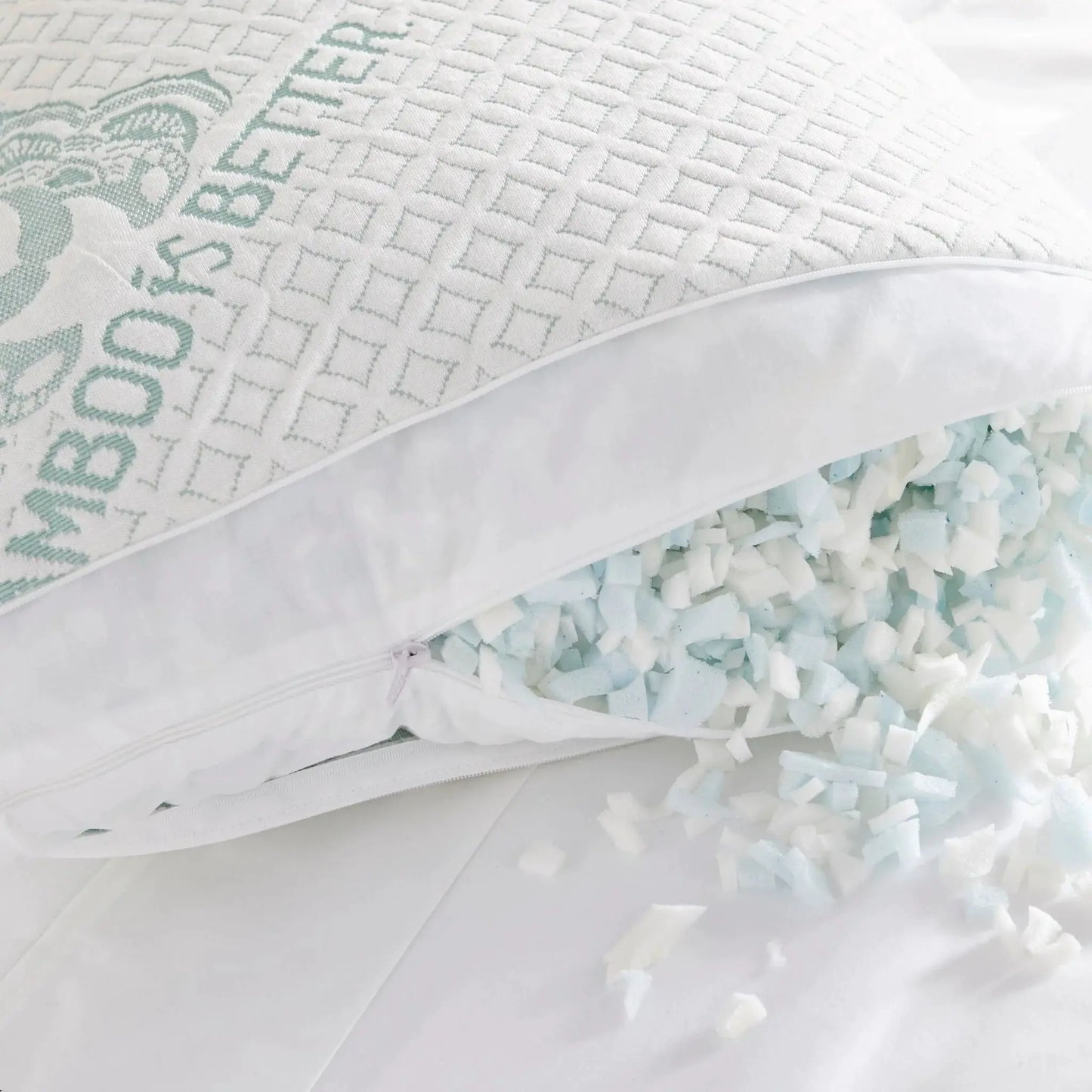 Adjustable Bamboo Cooling Pillow | Bed Pillows from PriceLows™