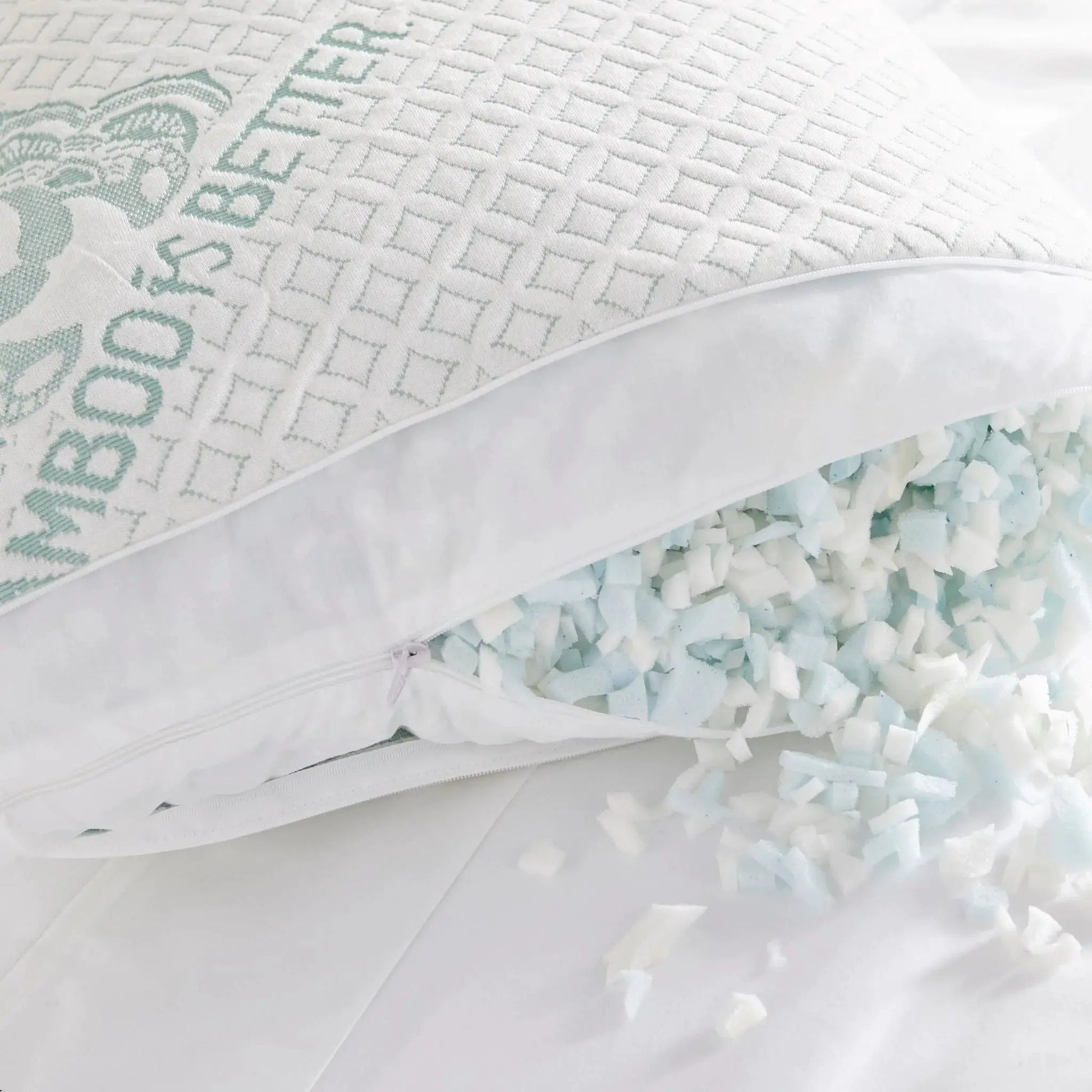 Adjustable Bamboo Cooling Pillow | Bed Pillows from PriceLows™
