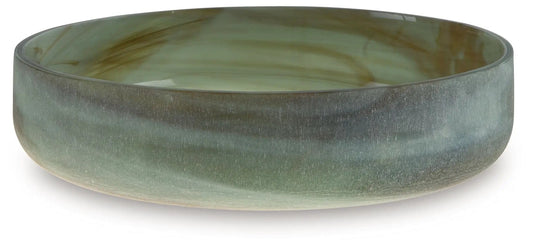 Bannington Bowl Plate & Bowl | 13.38 x 13.38 x 3.75 in | Home Furniture | Sage Green
