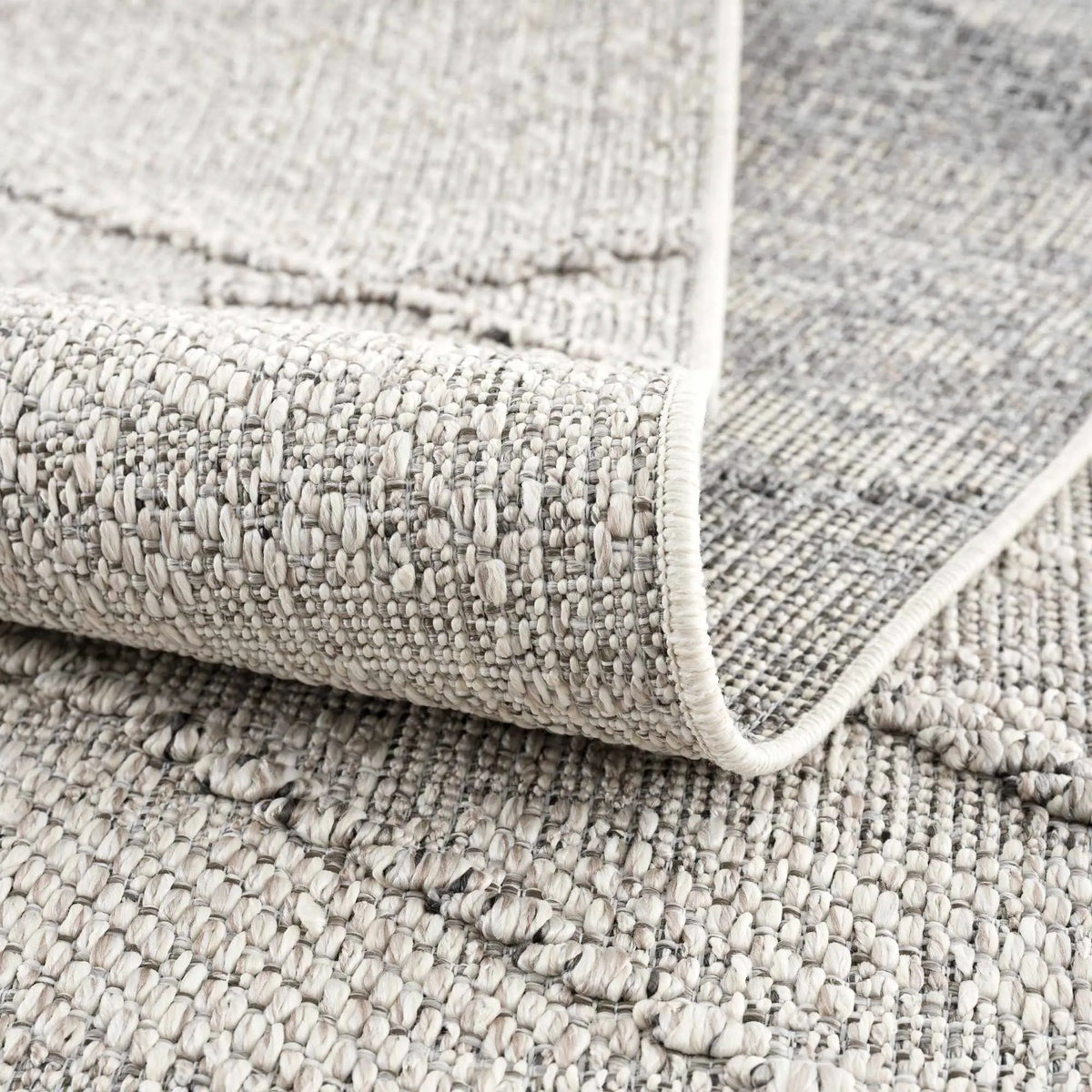 Baqer Bone & Taupe Area Rug from PriceLows™