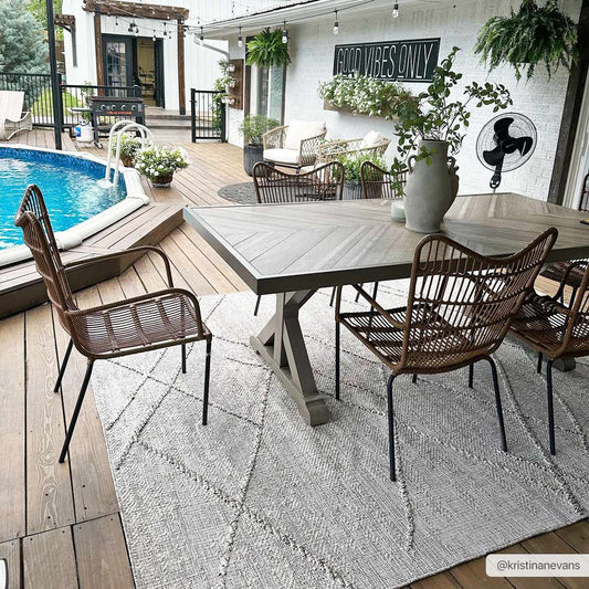 Baqer Bone & Tan Area Rug from PriceLows™