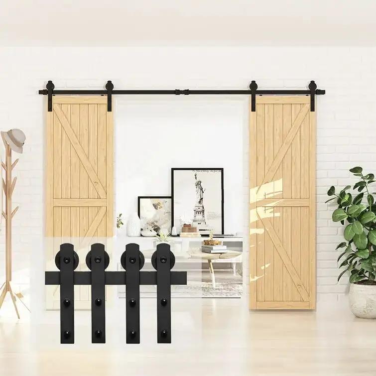 Barn Door Track Kit for Double Door (No Door) from PriceLows™