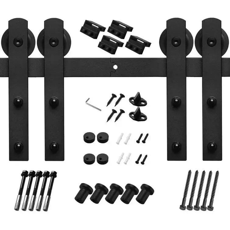 Barn Door Track Kit for Double Door (No Door) from PriceLows™