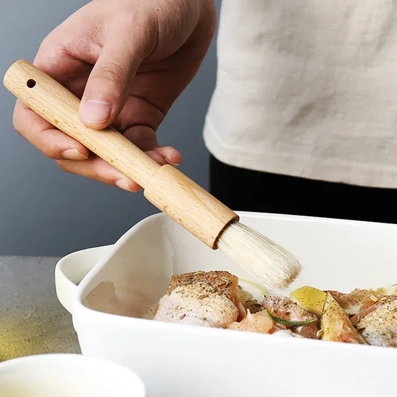 Basting Brush Set | Natural Wood Handle | PriceLows™