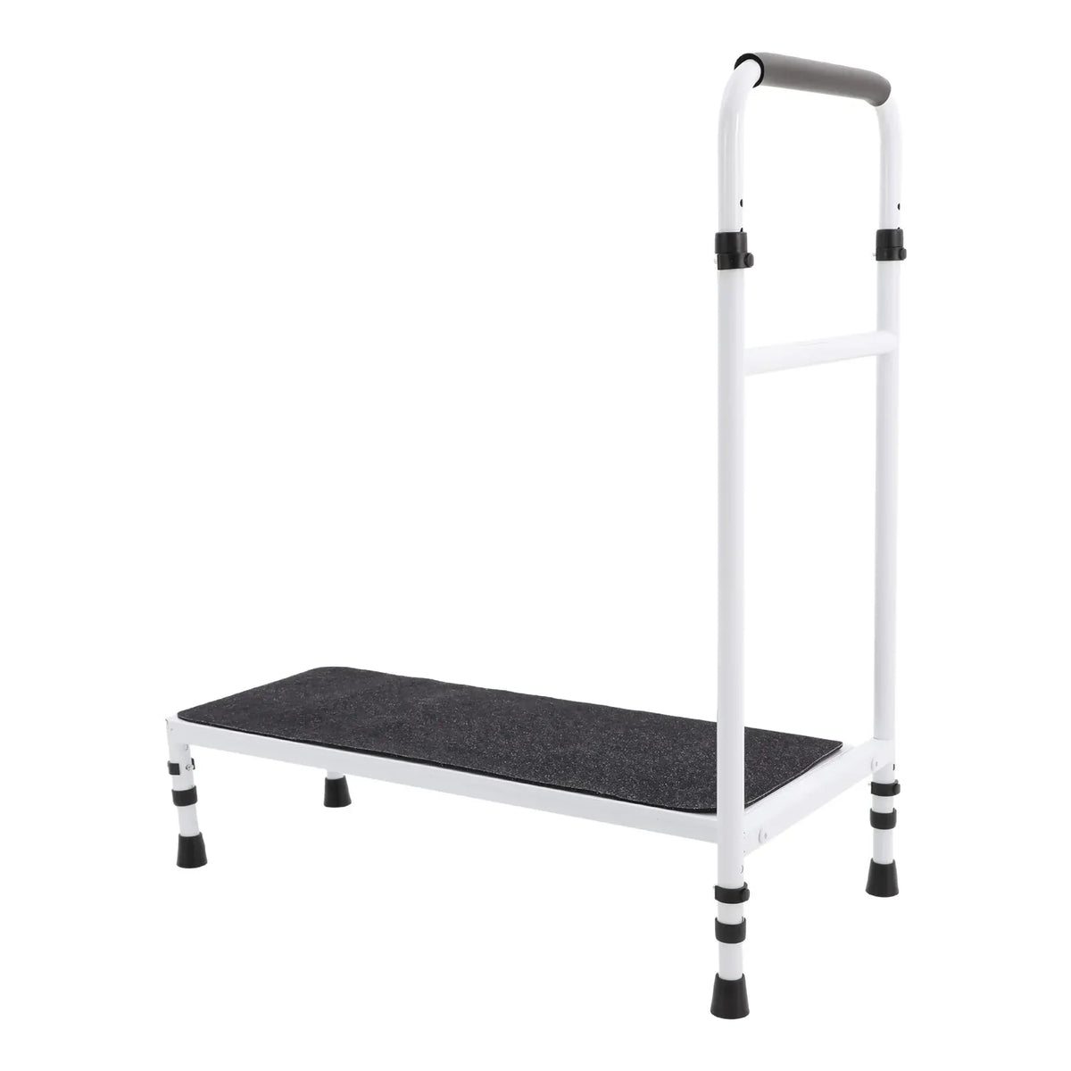 Bedside Step Stool Elderly Bed Step Heavy Duty Bed Step with Stable Assist Rail for the Ederly People with Hip or Leg Injuries or Anyone with Limited Mobility from PriceLows™