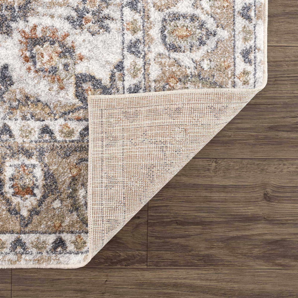 Beige Hiti Washable area rug from PriceLows™