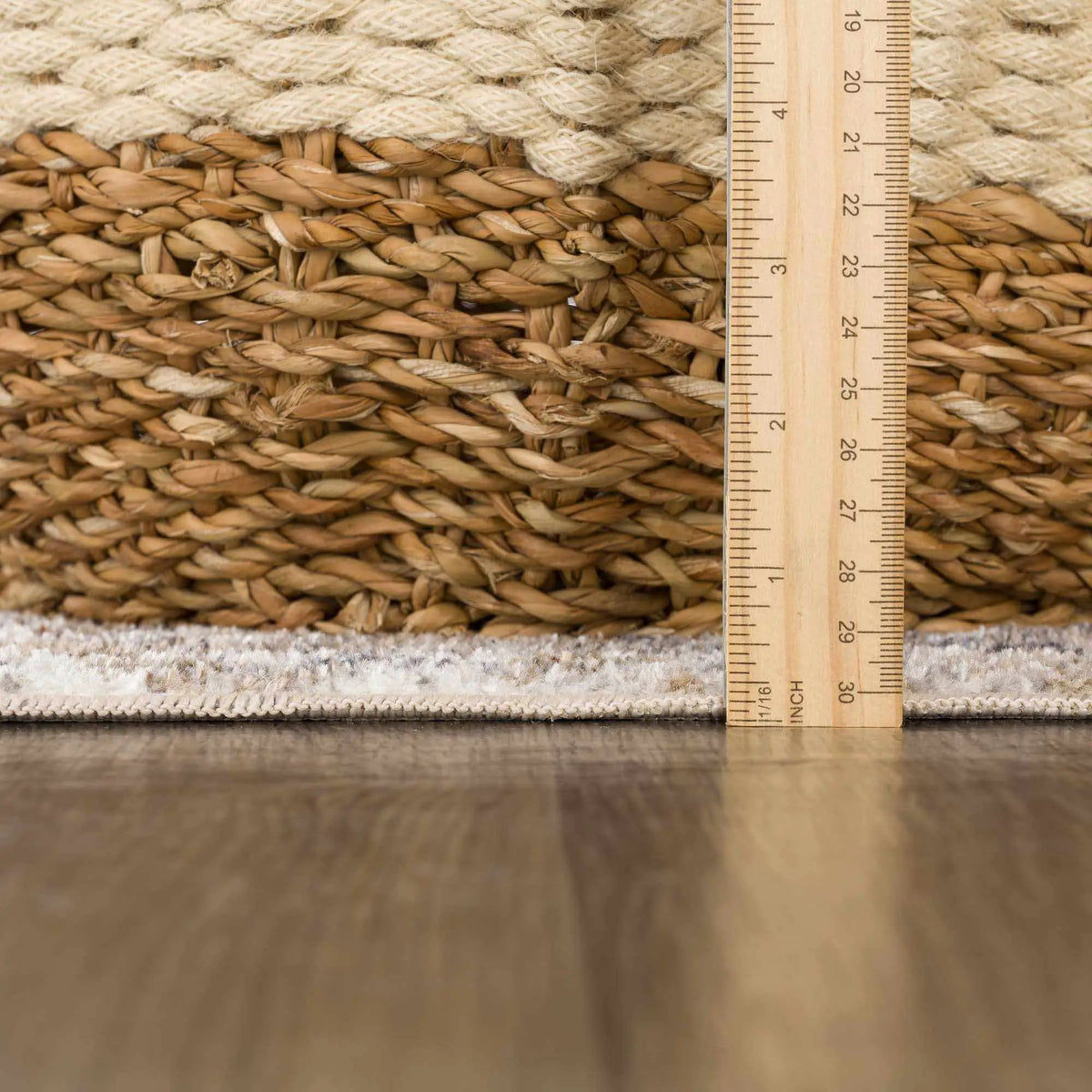 Beige Hiti Washable area rug from PriceLows™