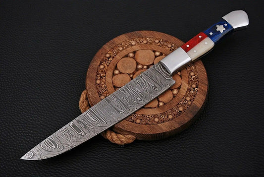 Best Quality Chef Knife | 12.5 Inch | Damascus Steel | Home