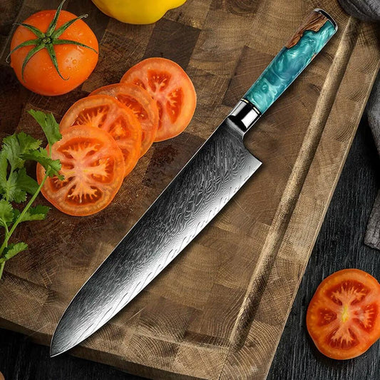 Best Quality Chef Knife | 13 Inch | Damascus Steel | Home