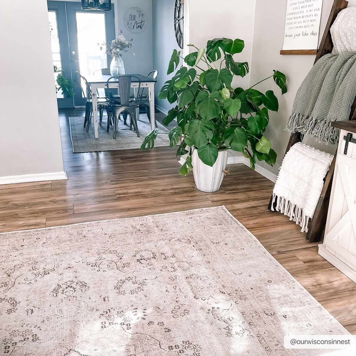 Bethany Washable Area Rug from PriceLows™