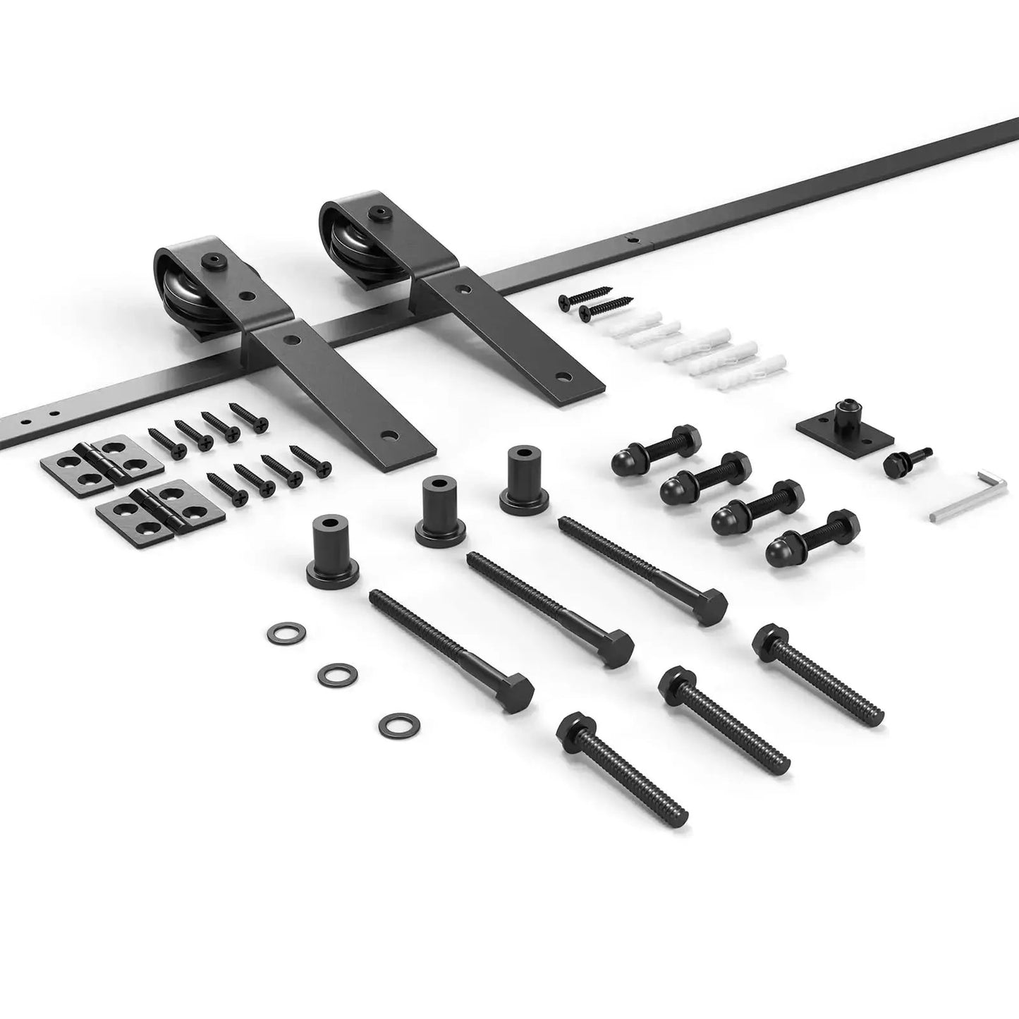 Bi-Folding Sliding Barn Door Hardware Track Kit (No Door) from PriceLows™