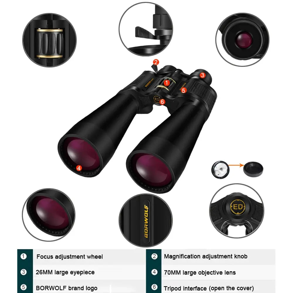 Binoculars | 25-75X70 Magnification | PriceLows™