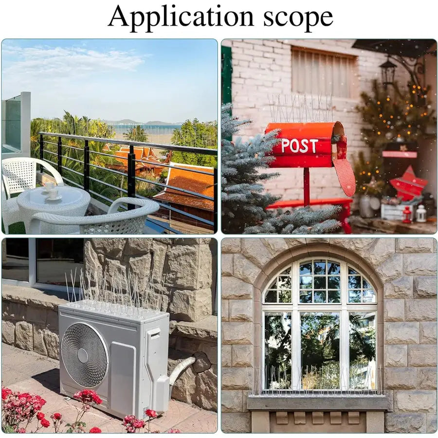 Bird Spikes | Pigeon Deterrent Set | PriceLows™