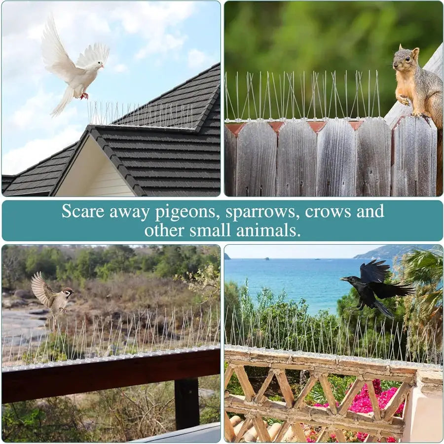 Bird Spikes | Pigeon Deterrent Set | PriceLows™