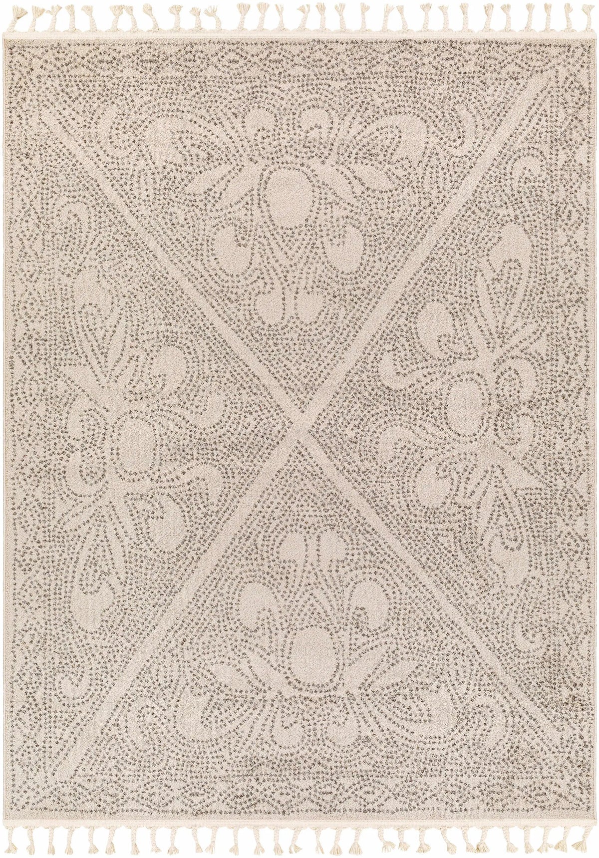 Birdwood Cream & Brown Area Rug from PriceLows™