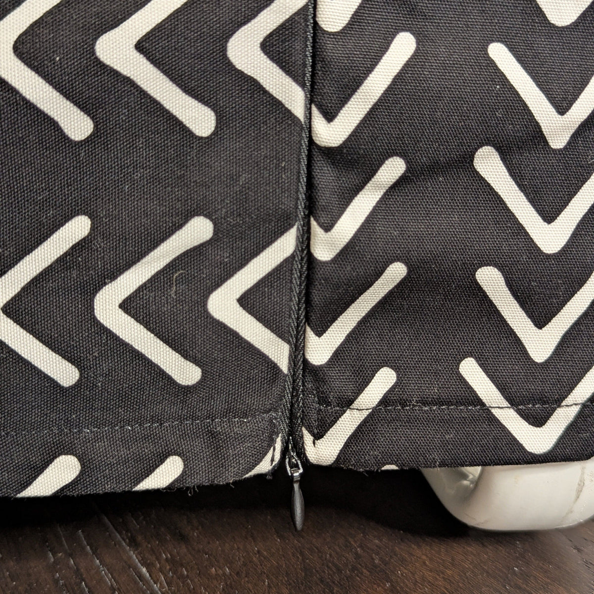 Black Boho Mudcloth Slipcover – Compatible with IKEA Knopparp Sofa (2-Seater or 3-Seater) from PriceLows™