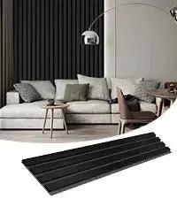 Solid Wood Acoustic Slat Wall Panels (Broad Strip) from PriceLows™