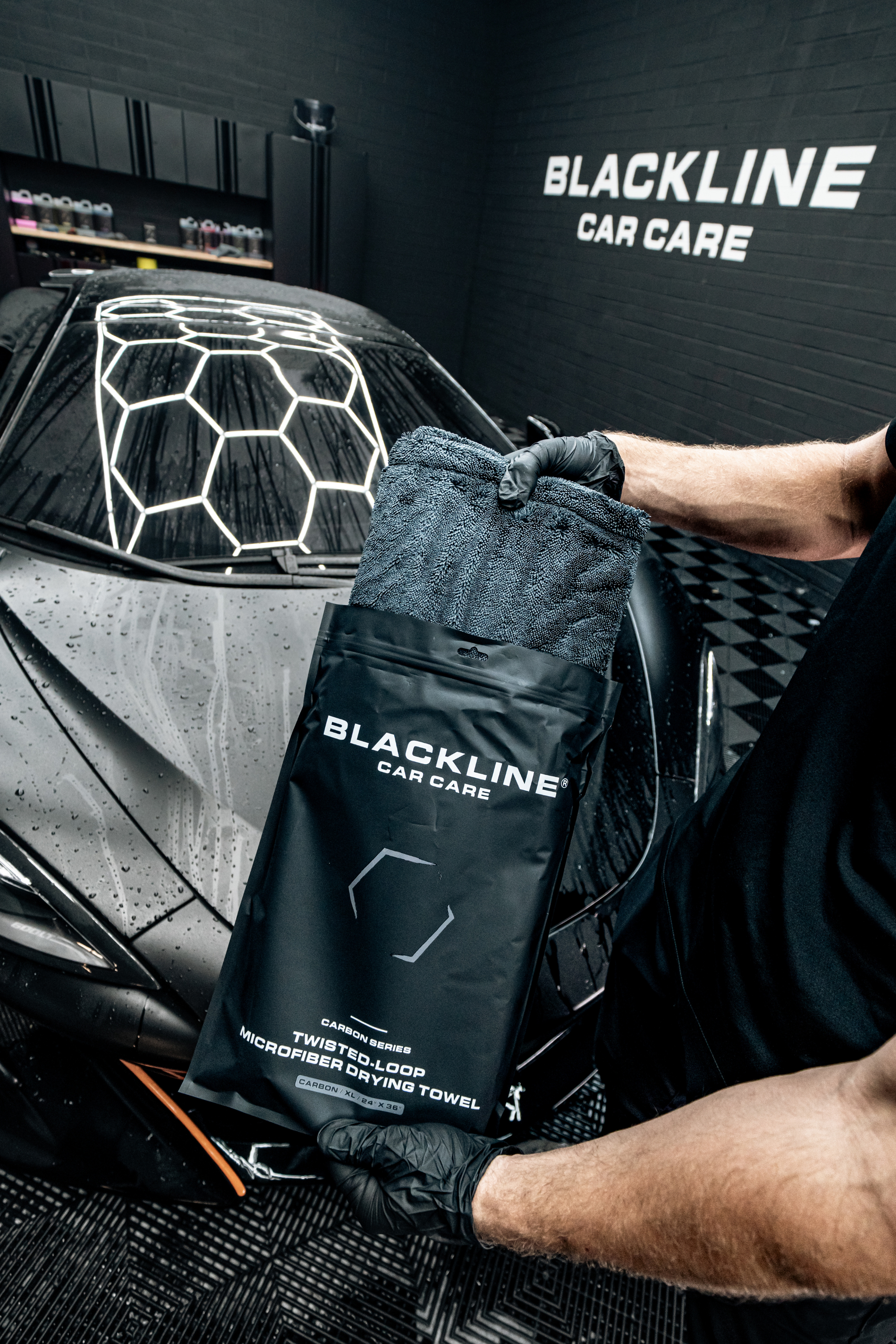 BLACKLINE® TWISTED-LOOP DRYING TOWEL from PriceLows™