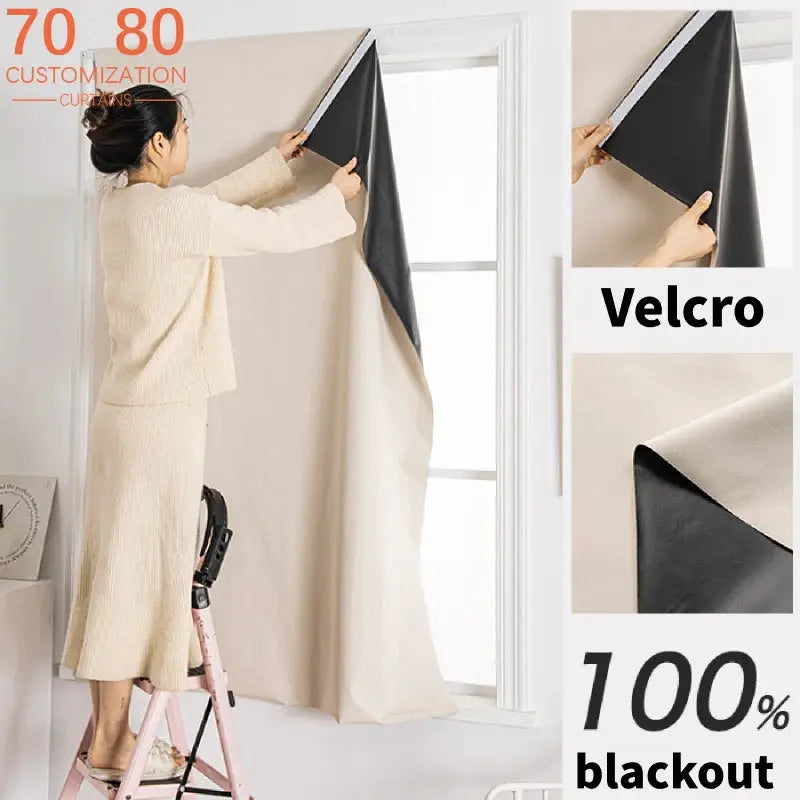 Blackout Curtains | Self Adhesive 1050gsm | PriceLows™