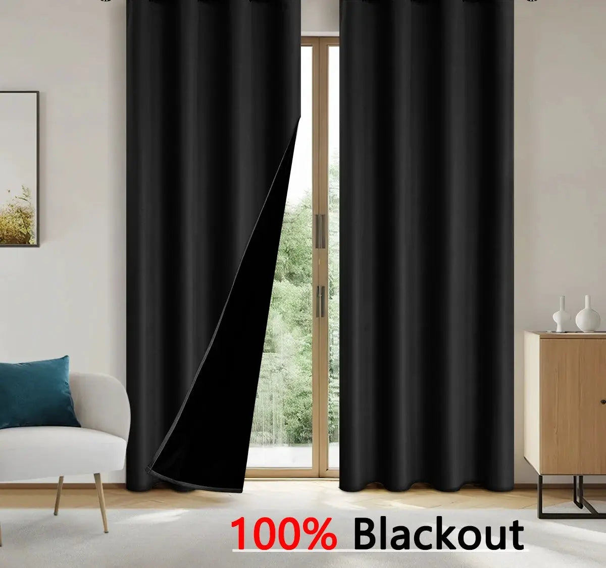 Blackout Curtains | Single Panel | PriceLows™