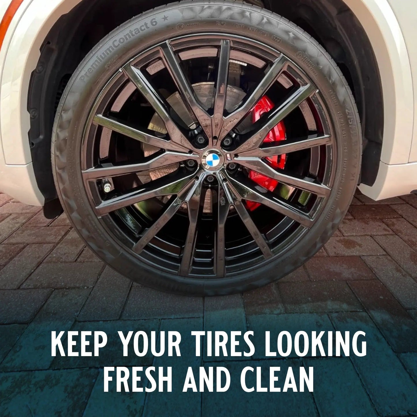 Blue Suede Tire Shine with Protect Shield Formula™ from PriceLows™